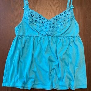 VS cotton lace sleep top